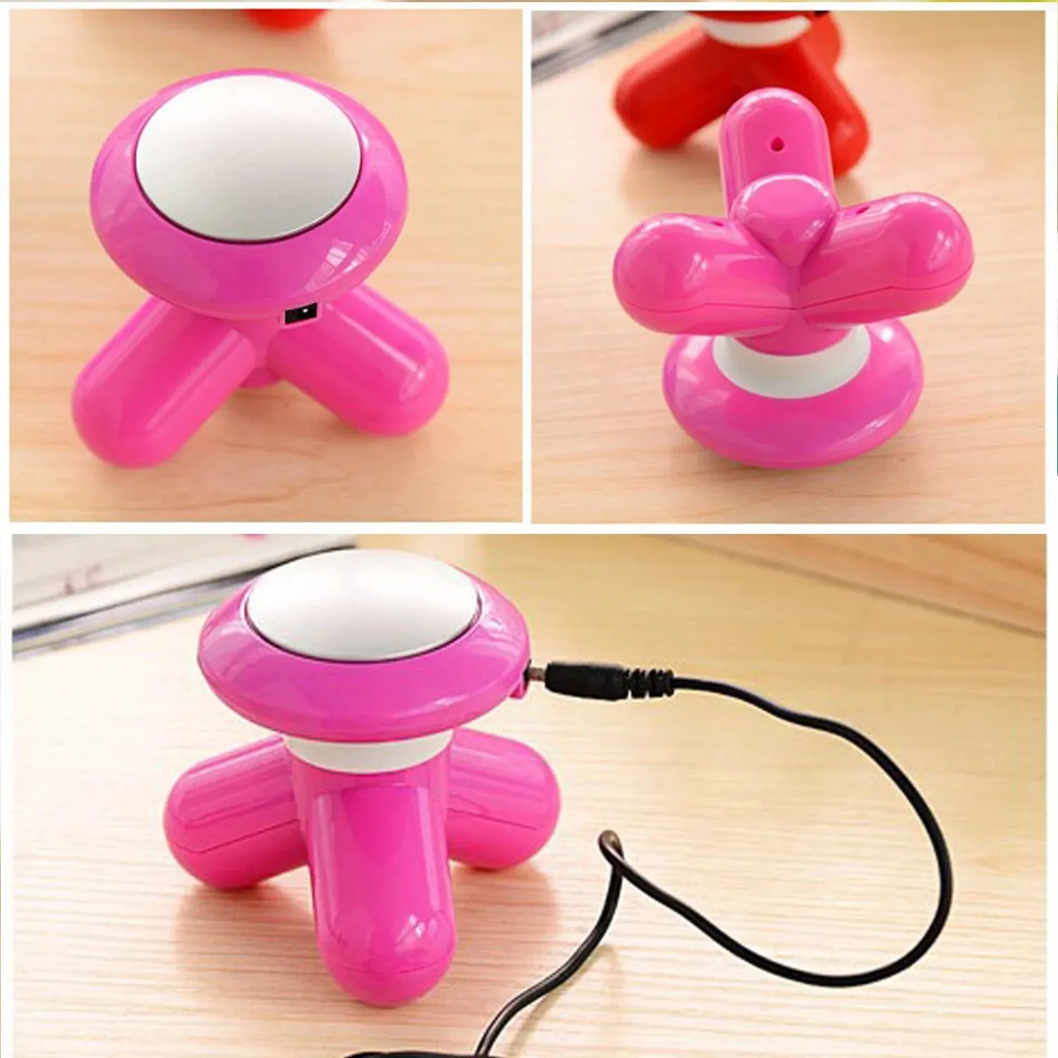 0367A ELECTRIC MINI VIBRATION FULL BODY MASSAGER (MULTICOLOR) MIMO MASSAGER