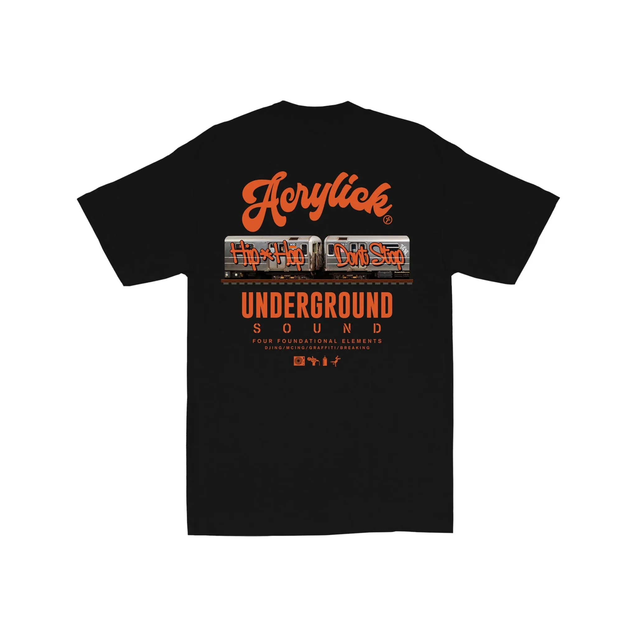 Acrylick Underground S/S Tee, Black