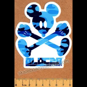 Addict X Bloc 28 by Disney Skateboard Sticker