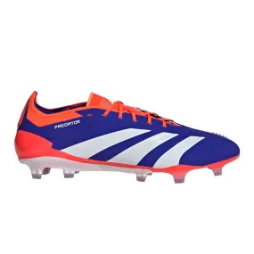 Adidas Predator Elite FG Football Boots (Lucid Blue/White/Solar Red)