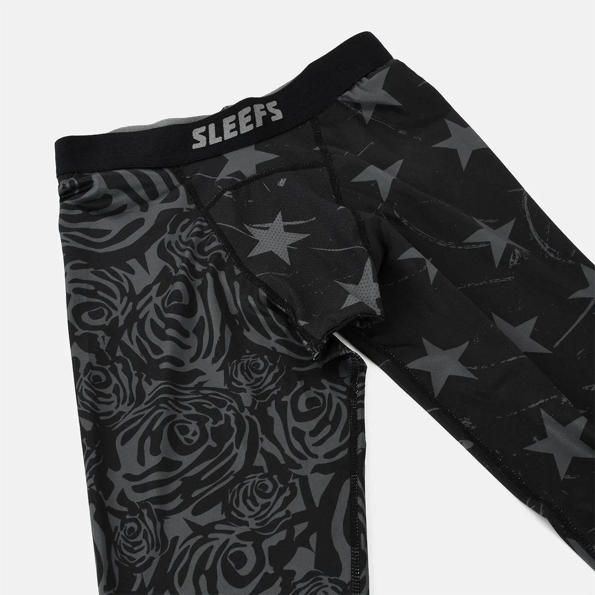 American Roses Black OPS compression tights / leggings