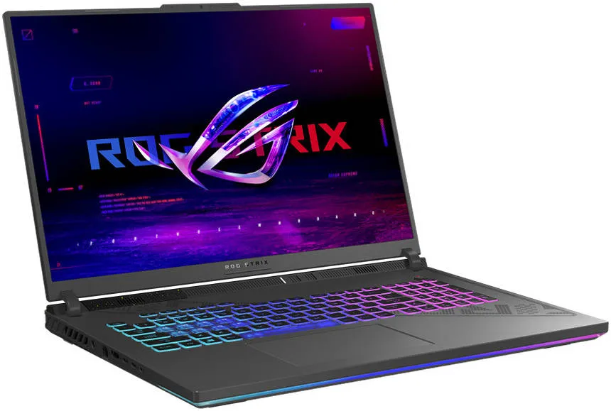 ASUS ROG Strix G18 G814JI Gaming Laptop, 18" QHD  240Hz OLED ROG Nebula Display, Intel Core i9-13980HX, 16 GB RAM, 1TB SSD, GeForce RTX 4070 8GB, RGB ENG KB, Win 11, Eclipse Gray | 90NR0D01-M00260