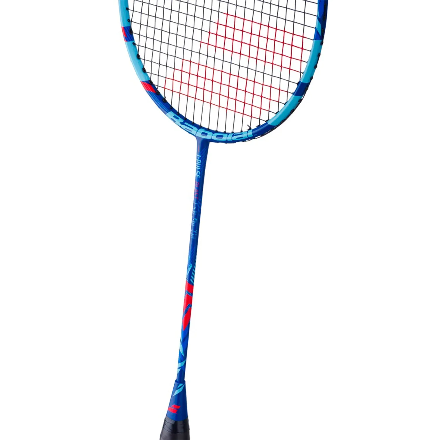 Babolat I Pulse Blast Strung Badminton Racquet, Red