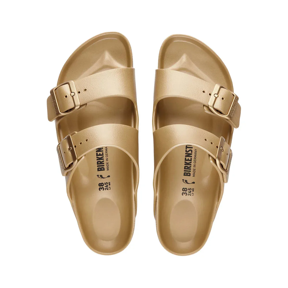 Birkenstock Adult Arizona EVA - Glamour Gold - Narrow