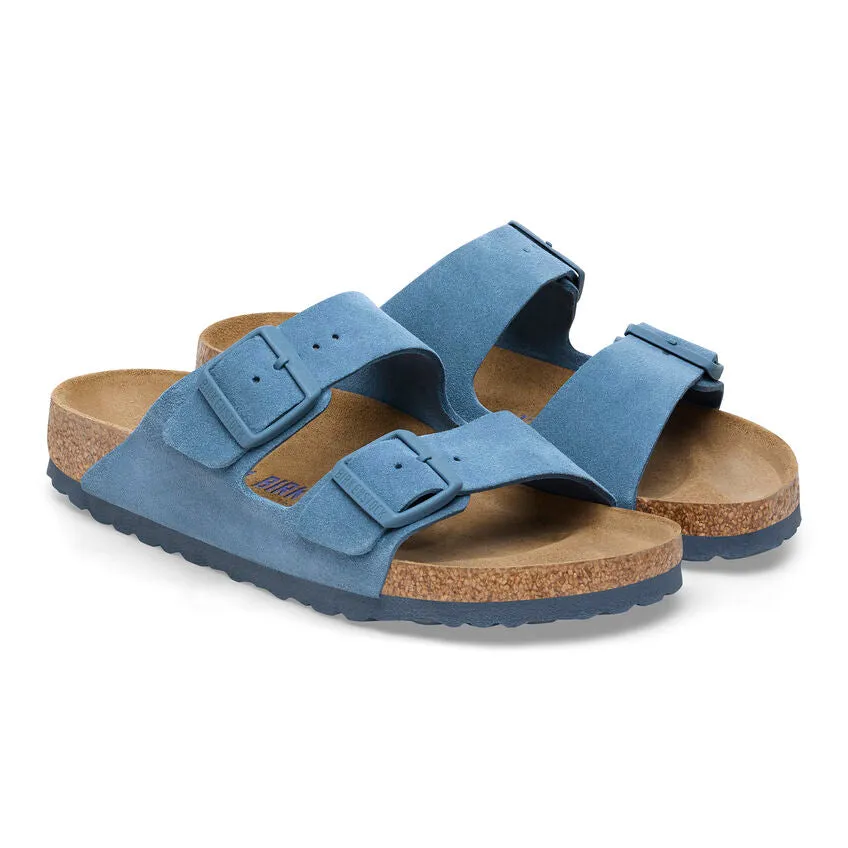 BIRKENSTOCK ARIZONA ELEMENTAL BLUE SUEDE