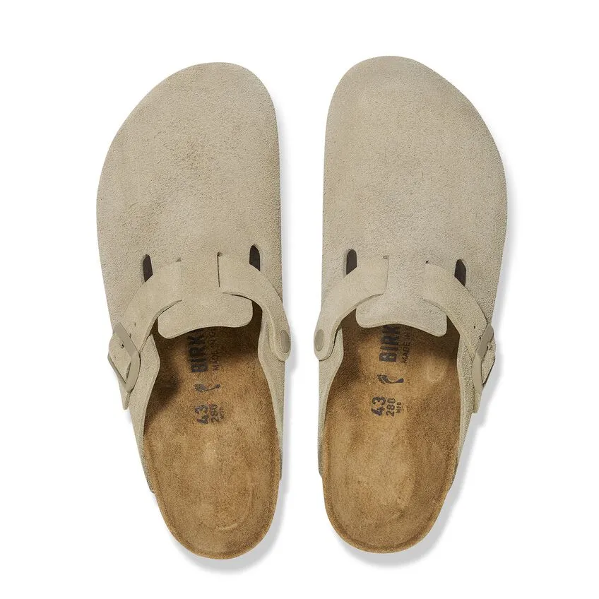 Birkenstock Boston Suede Leather