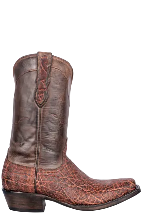 Black Jack Men's Vintage Elephant Cowboy Boots - Chestnut