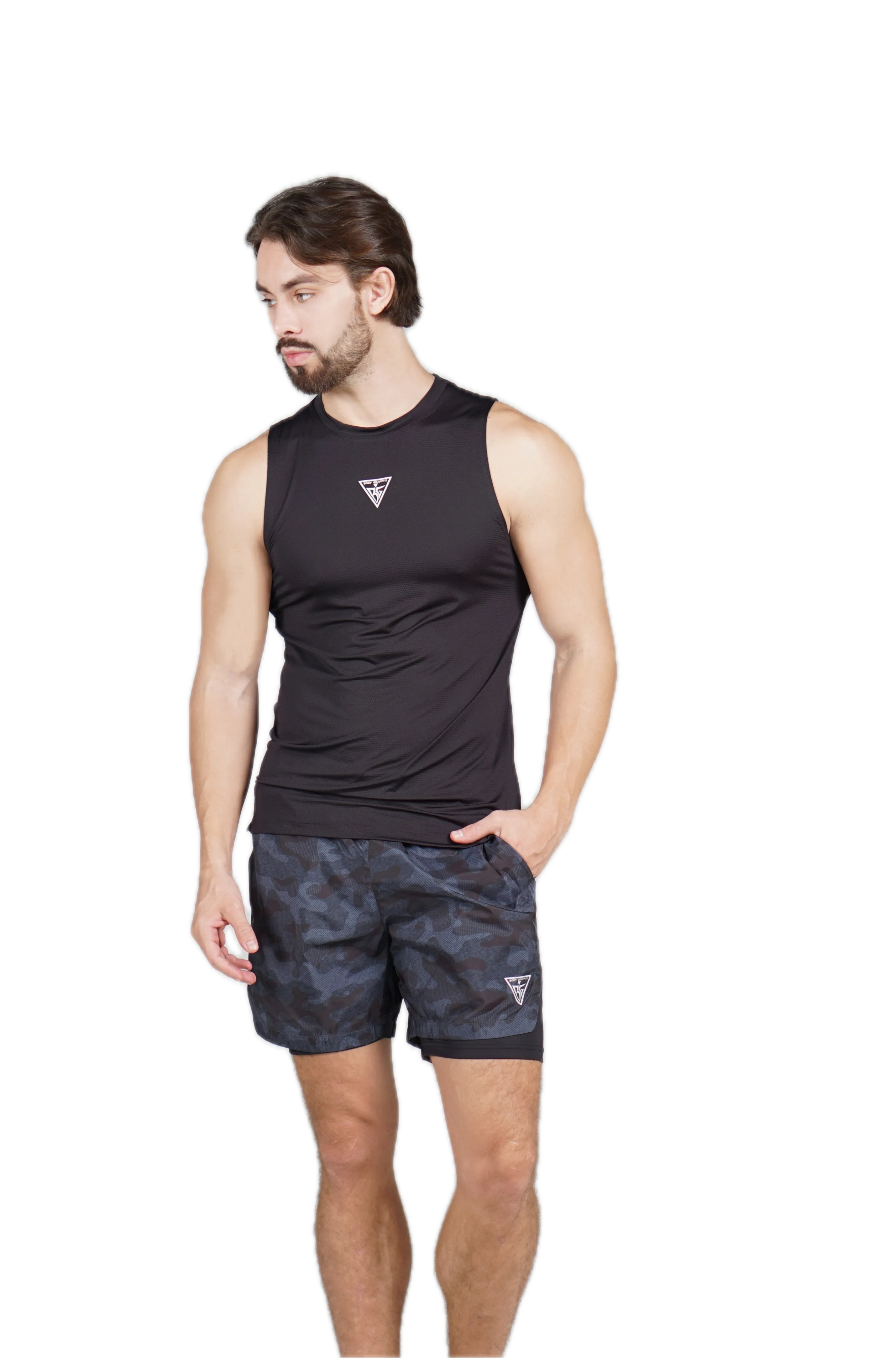 Body Graffiti SPORT Men's Athletic Fit Sleeveless Shirt