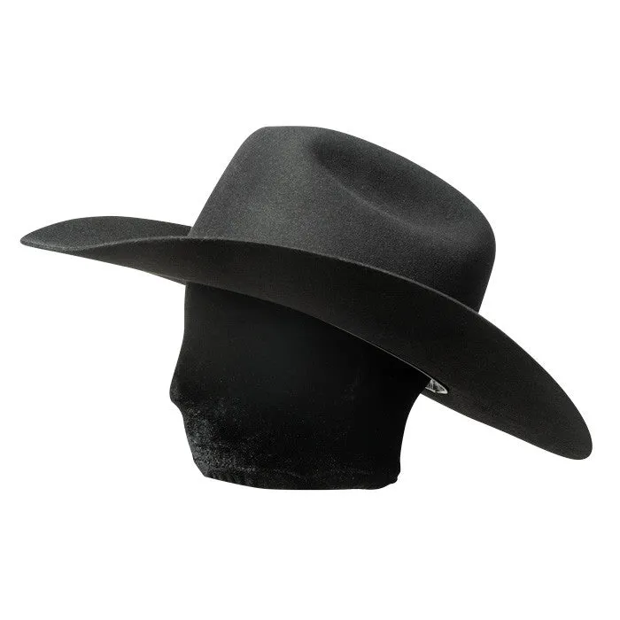 Bullhide Hats by Montecarlo - 10X "True" Beaver Felt Black Cowboy Hat