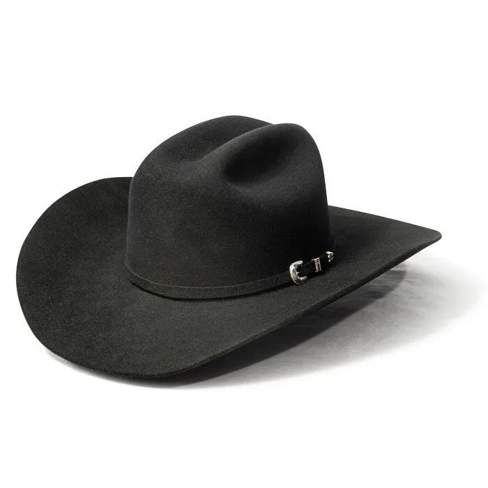 Bullhide Hats by Montecarlo - 10X "True" Beaver Felt Black Cowboy Hat