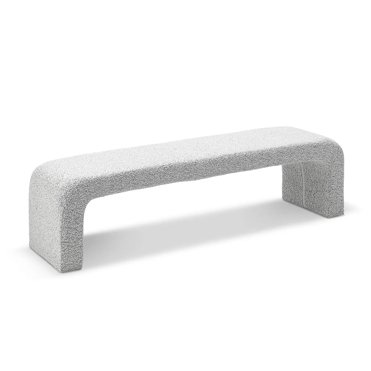 Camille Boucle Arch Bench