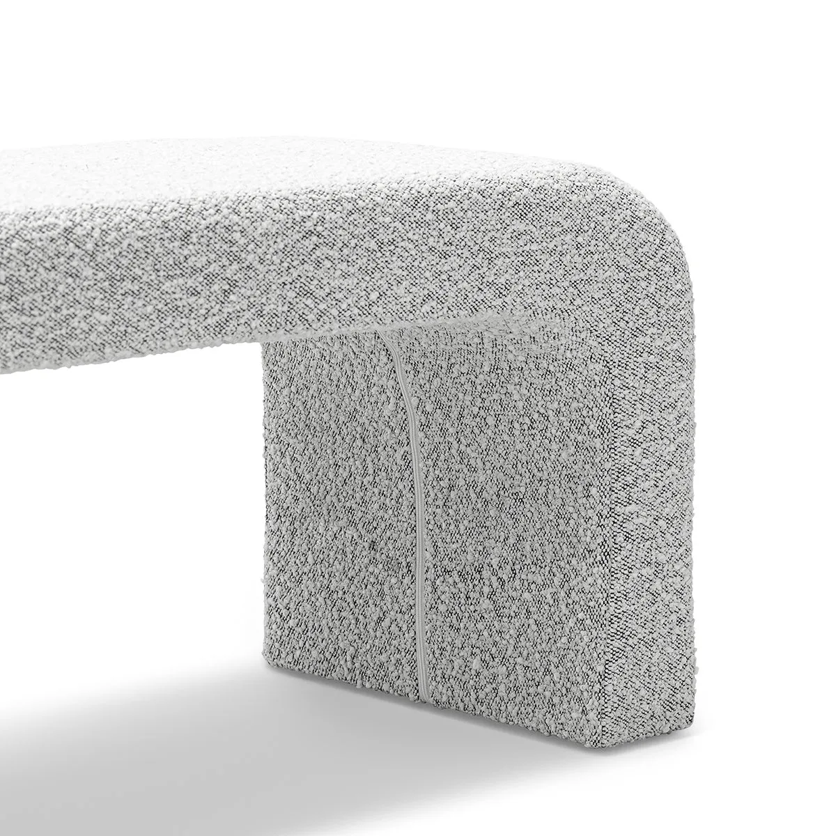 Camille Boucle Arch Bench