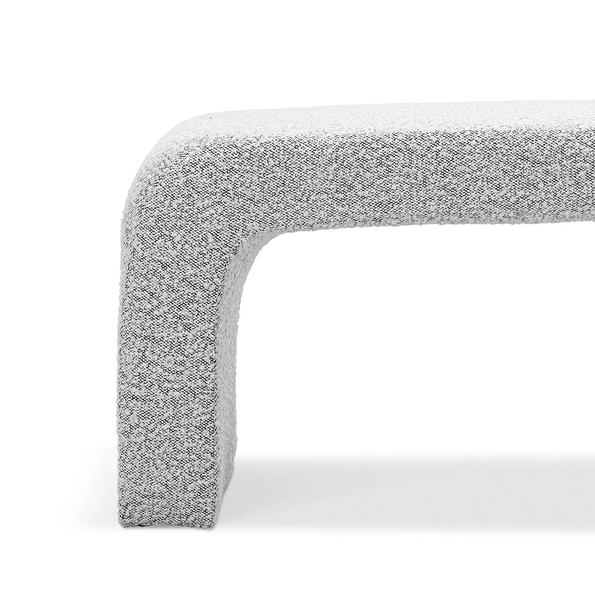 Camille Boucle Arch Bench