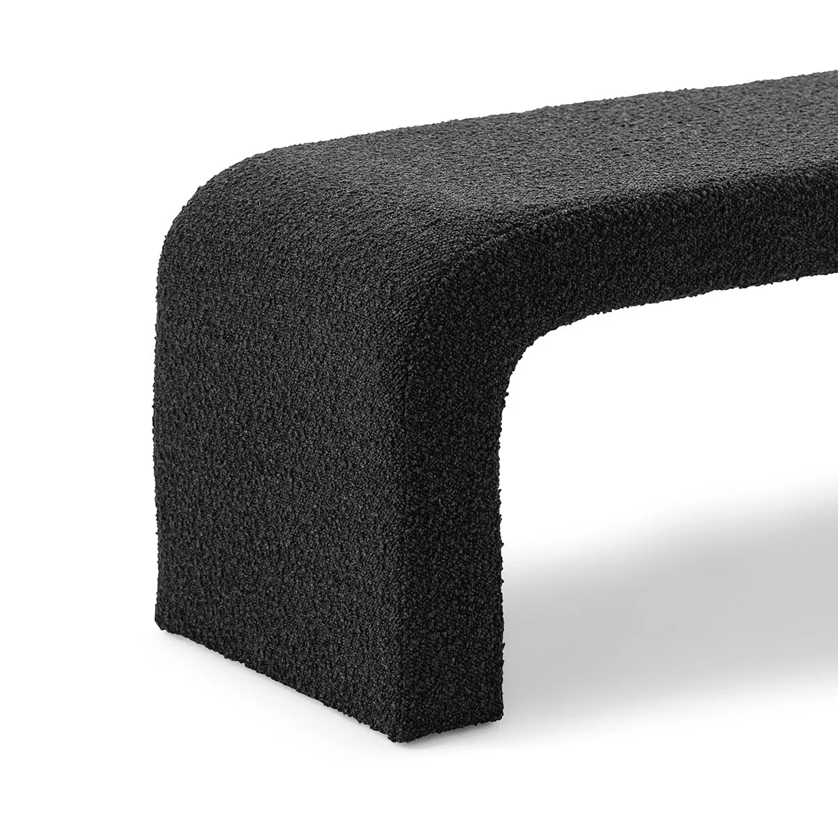 Camille Boucle Arch Bench