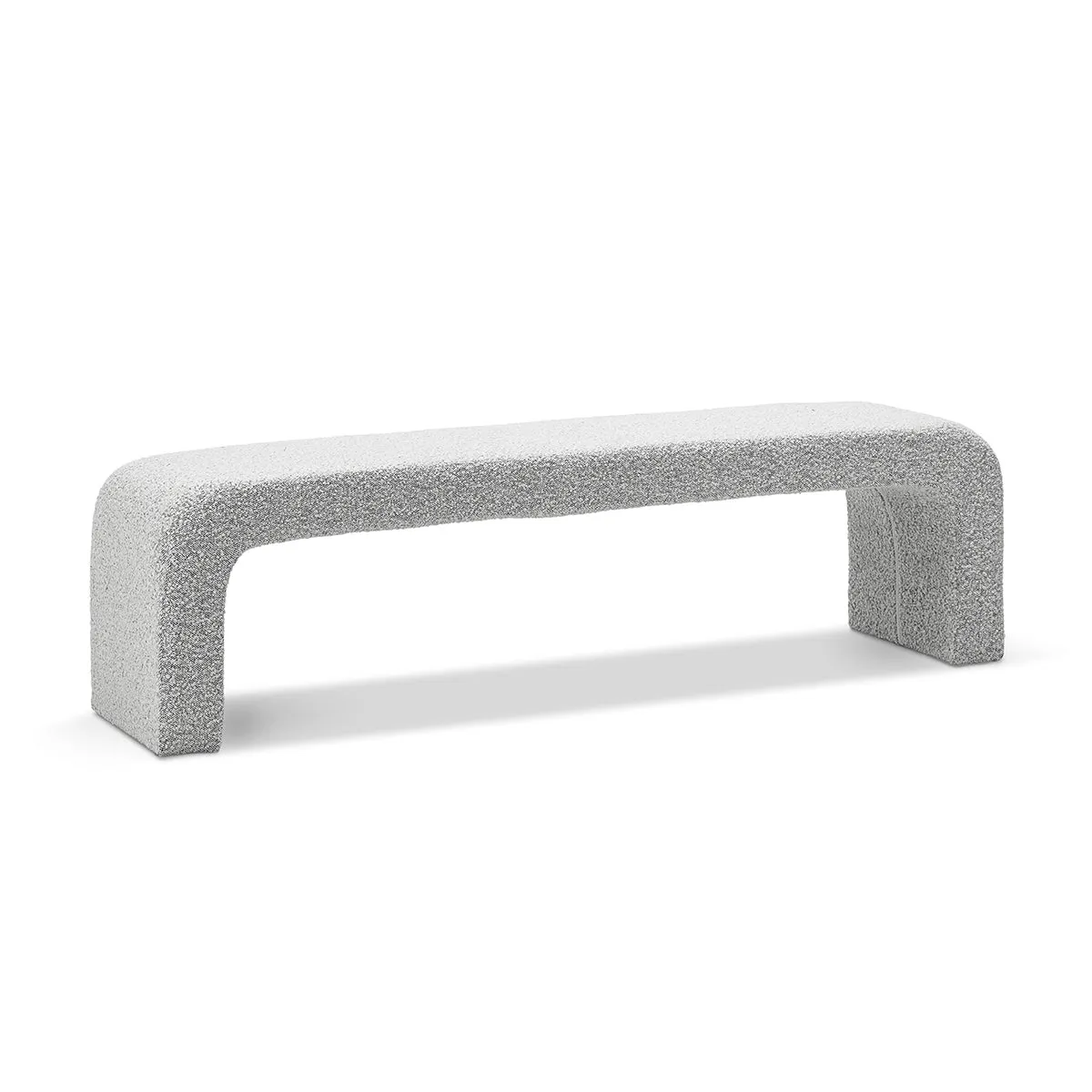 Camille Boucle Arch Bench