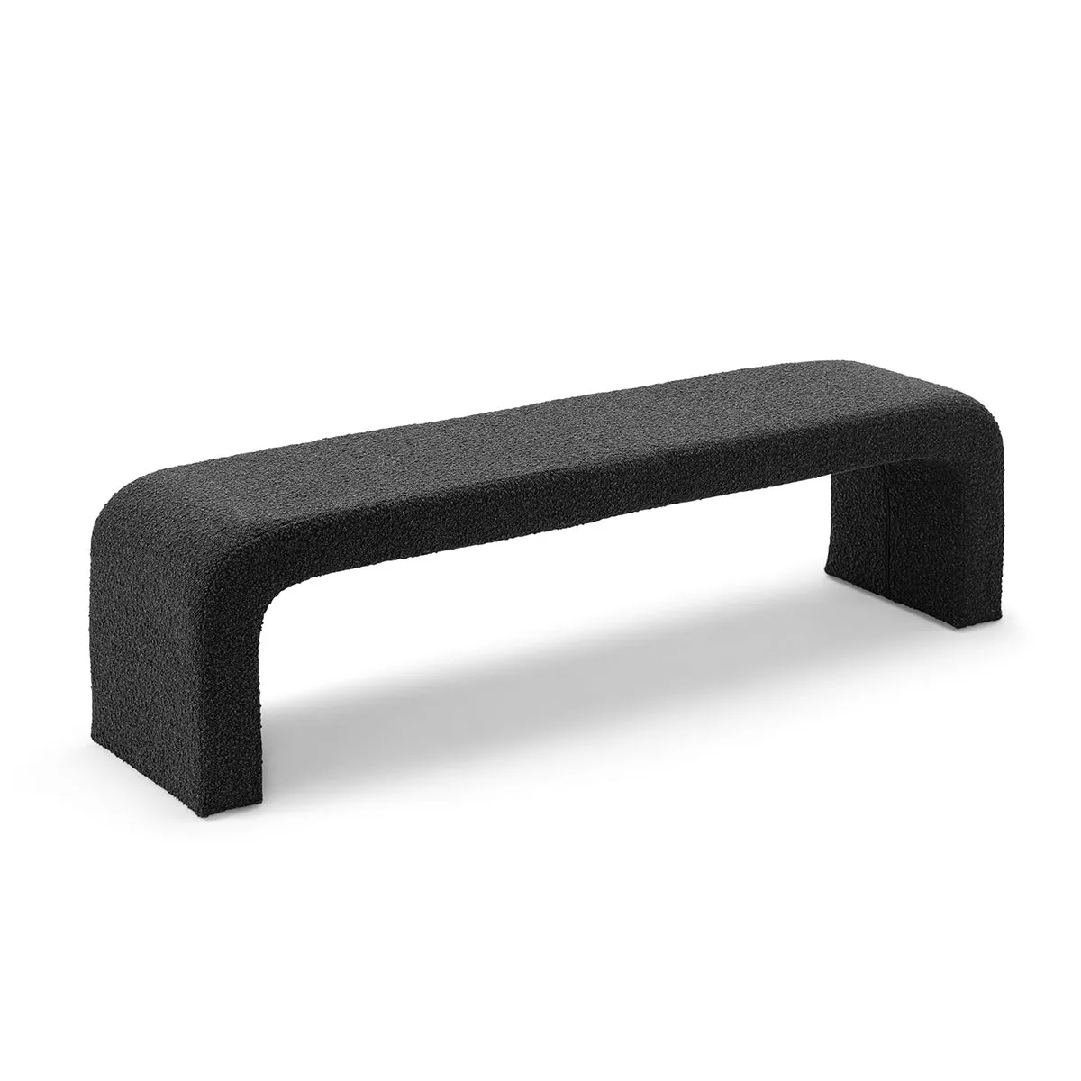 Camille Boucle Arch Bench