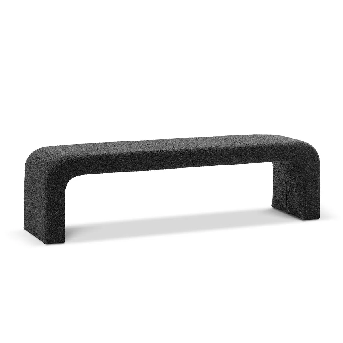 Camille Boucle Arch Bench