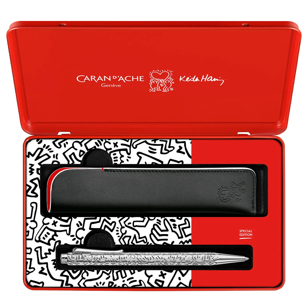 Caran d'Ache Ecridor Ballpoint Pen Set Keith Haring Special Edition