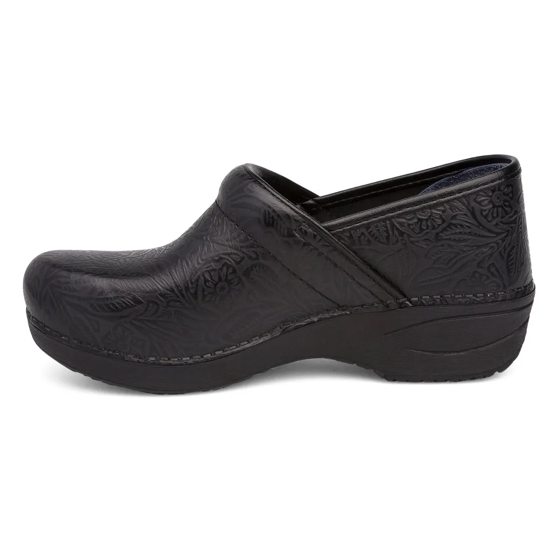 Dansko XP 2.0 (Women's) - Black Floral Tooled