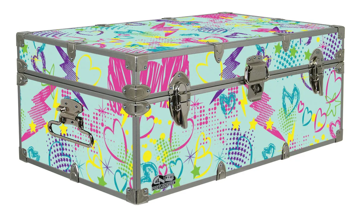 Designer Trunk - Teen Graffiti - 32x18x13.5"