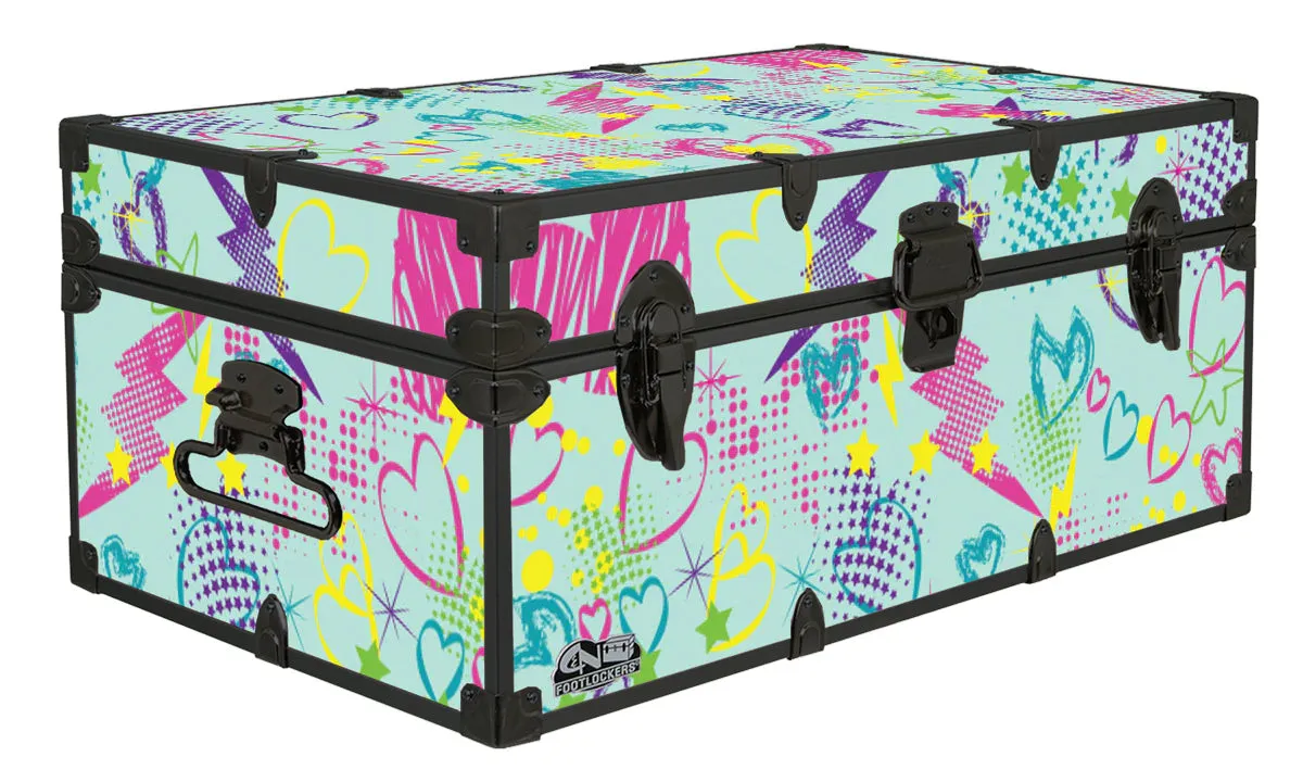 Designer Trunk - Teen Graffiti - 32x18x13.5"