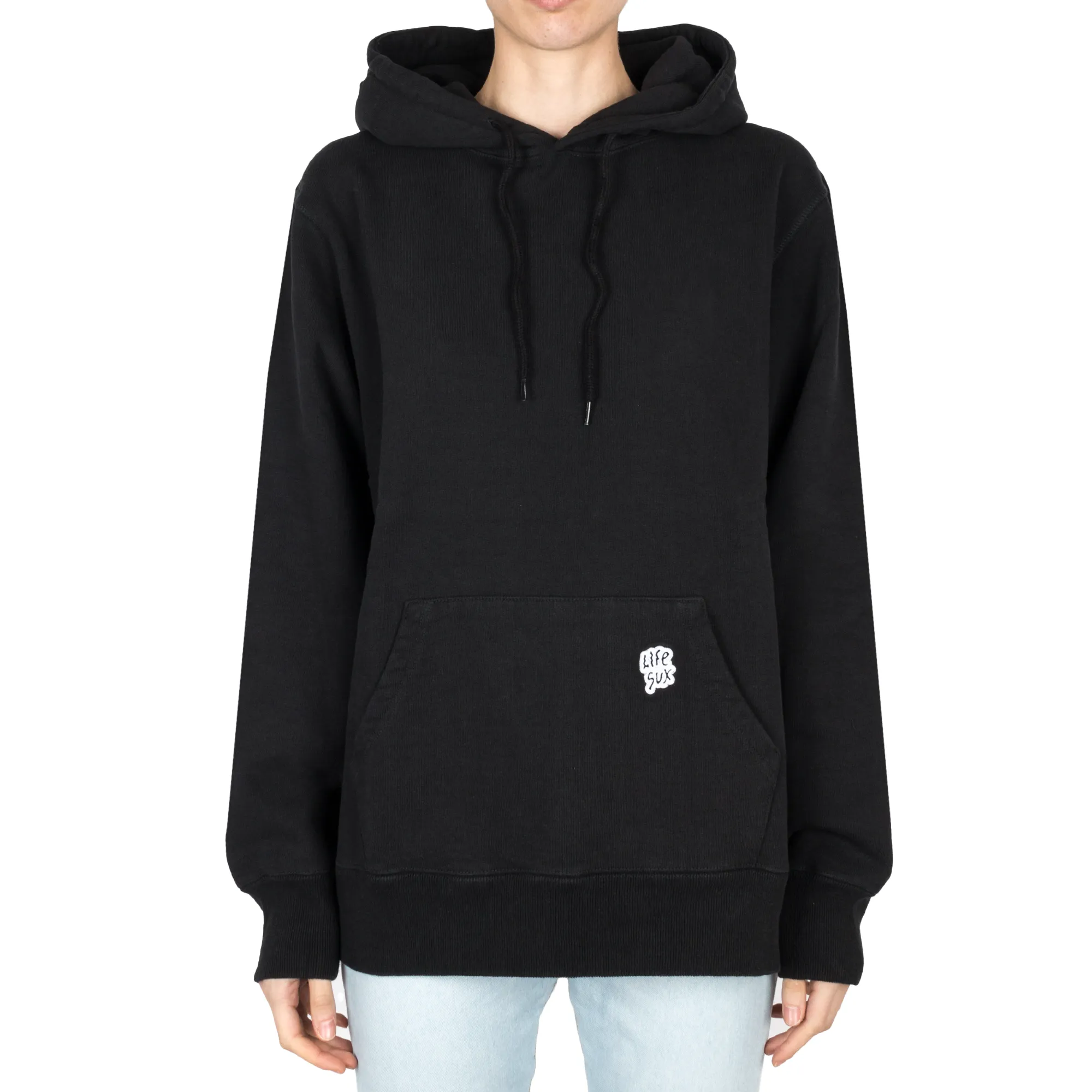 Graffiti Hooded - Black