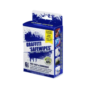 Graffiti Safewipes, 6 Pack