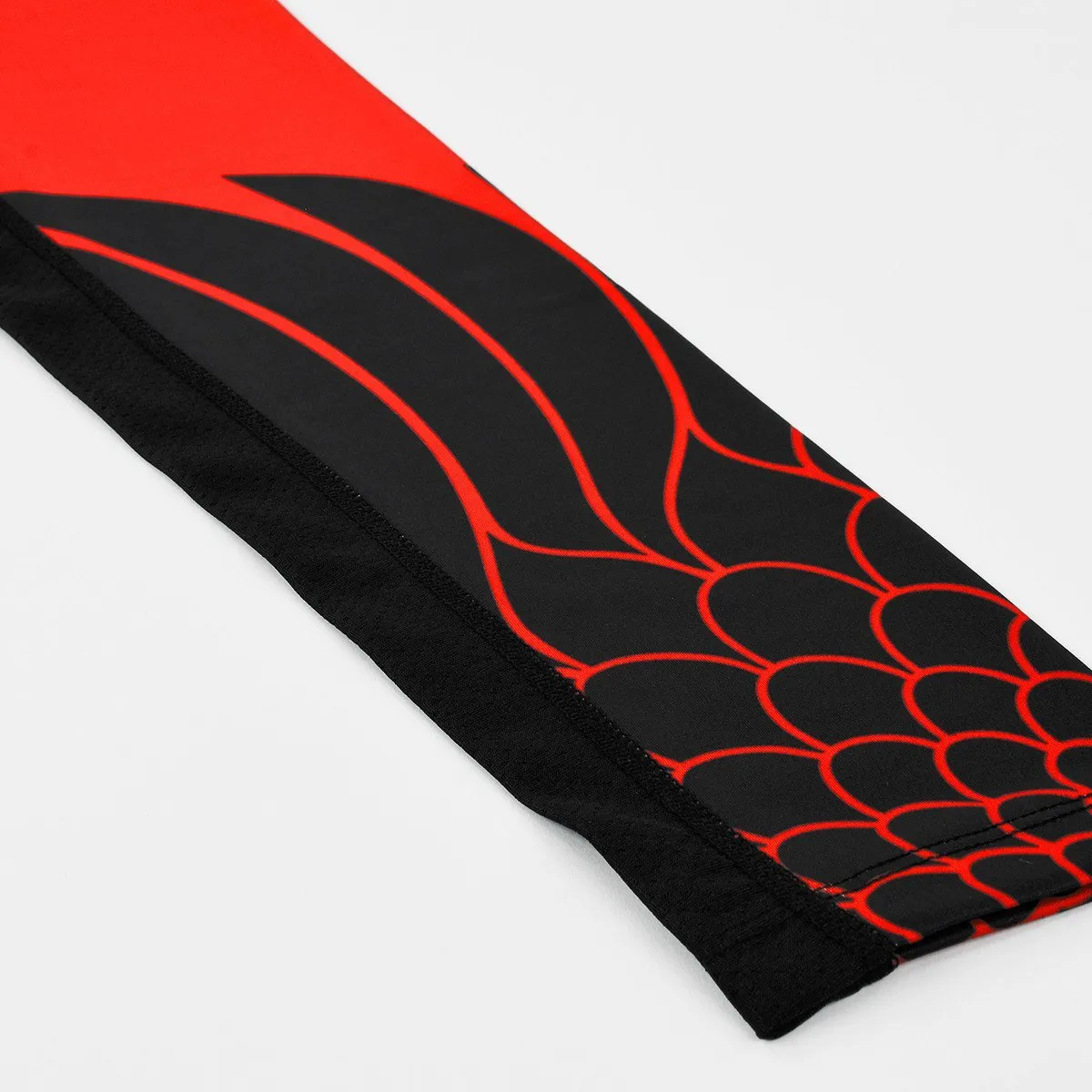 Icarus Red and Black compression tights / leggings