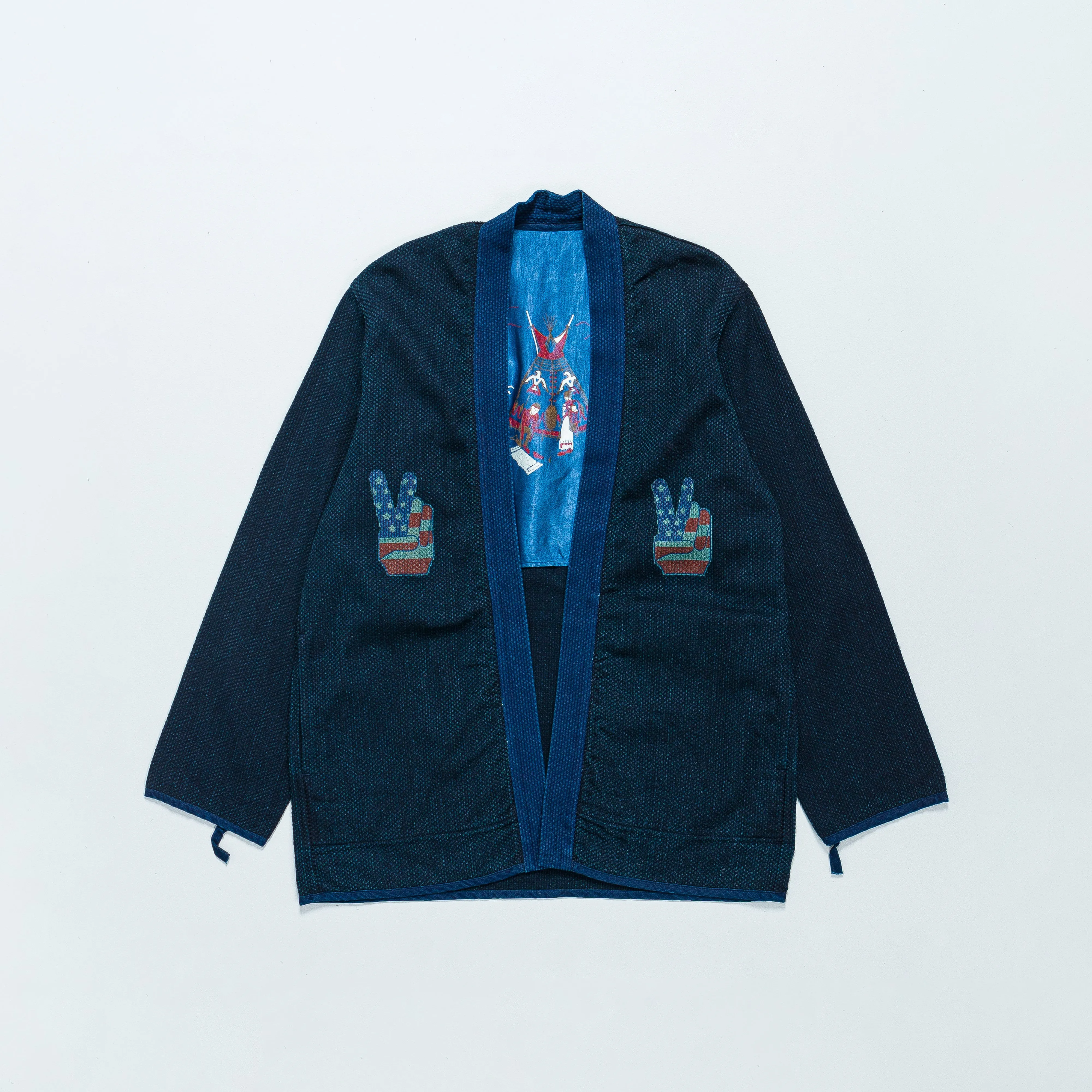 IDG DO-GI Canvas Sha-Ka Jacket (Freedom) - Indigo