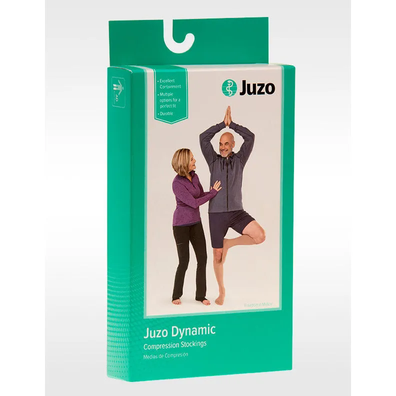 Juzo Dynamic Knee High 20-30 mmHg w/ 3.5 cm Silicone Band, Open Toe