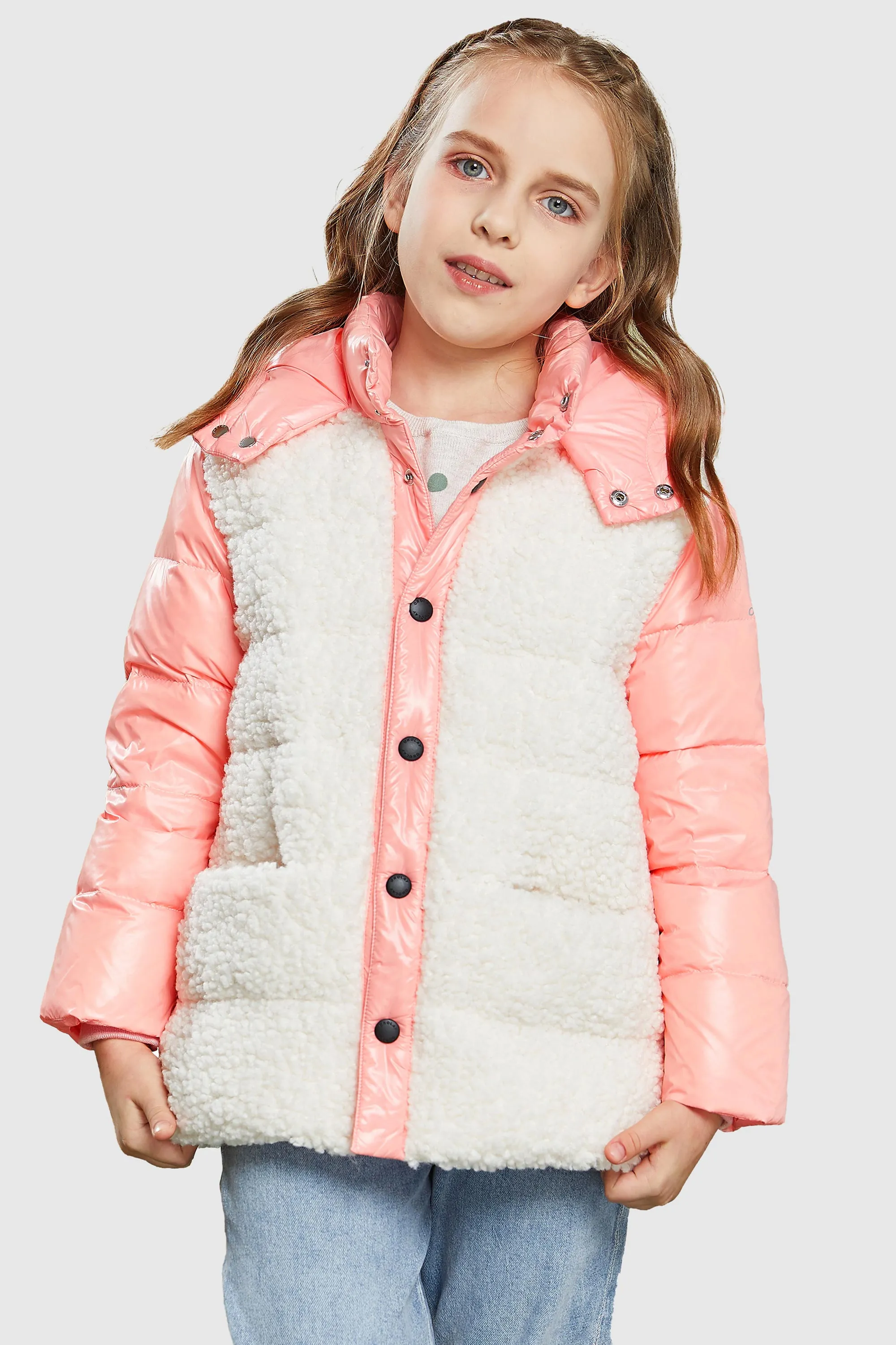 Kids Fleece Down Jacket