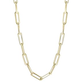 Liz Gold Thick Chain Necklace