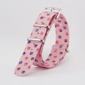 Macaron Dots Graphic Watch Strap