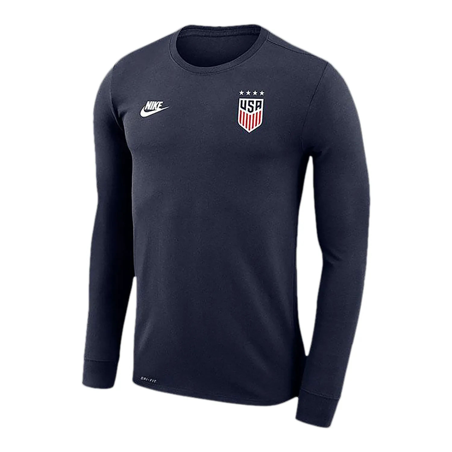 Men's Nike USWNT Legend Navy Long Sleeve Tee