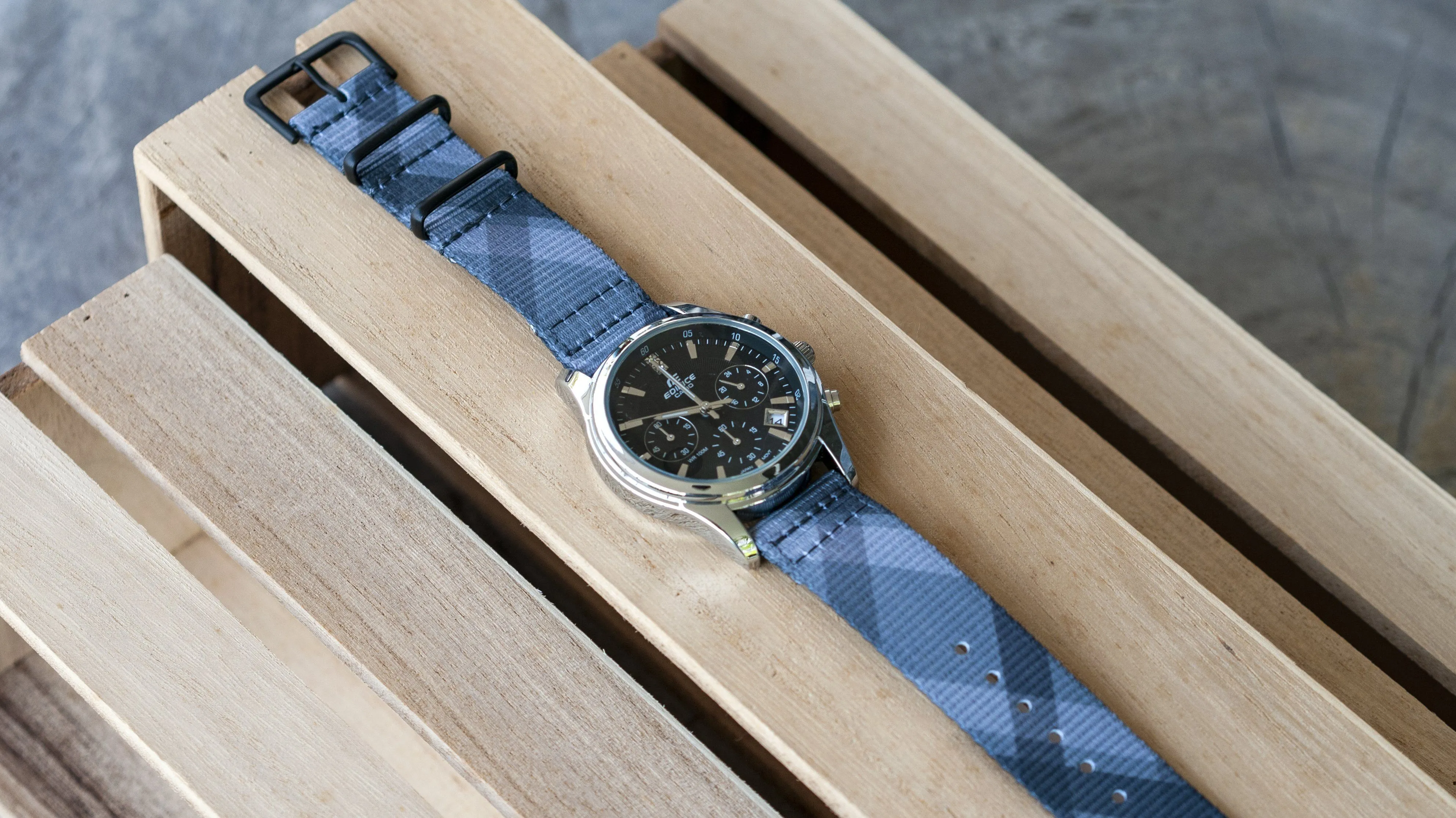 Mono Plaid 2 Piece Graphic Watch Strap