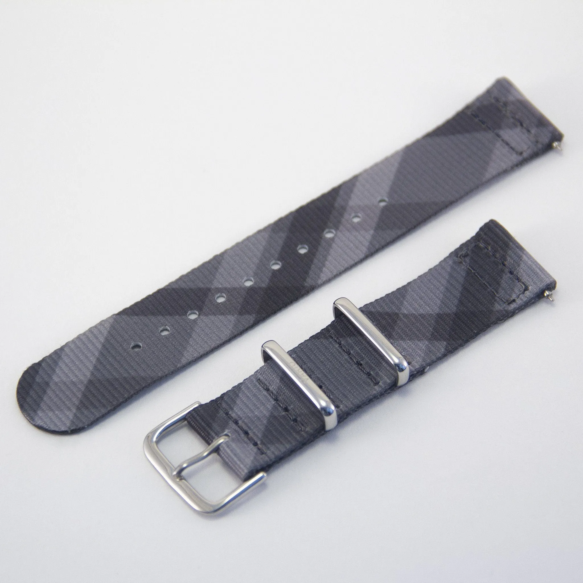 Mono Plaid 2 Piece Graphic Watch Strap