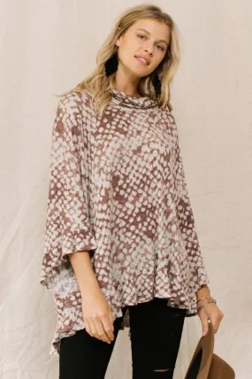 More Than Mine Poncho Top - FINAL SALE