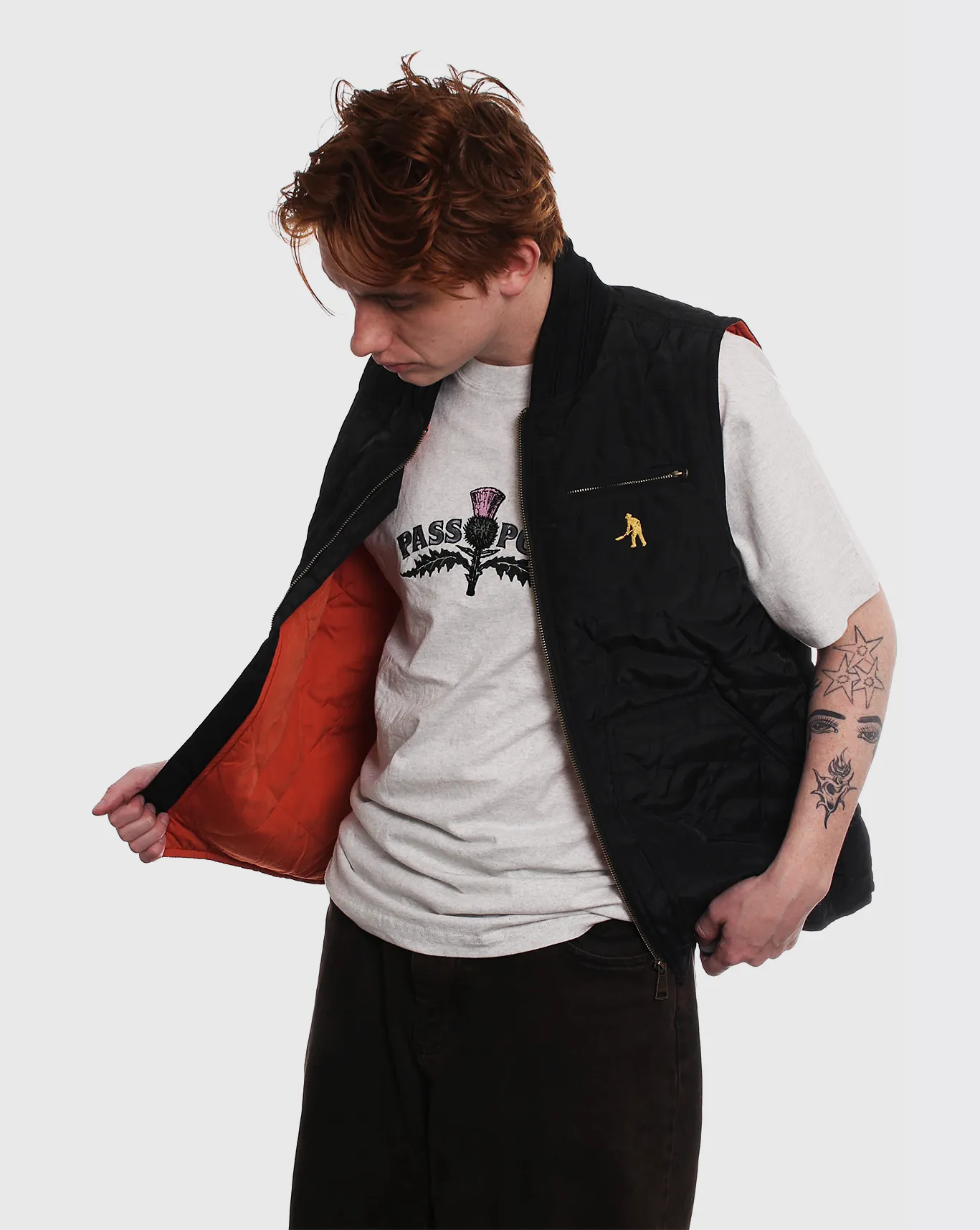 Passport Tilde Packers Vest - Black